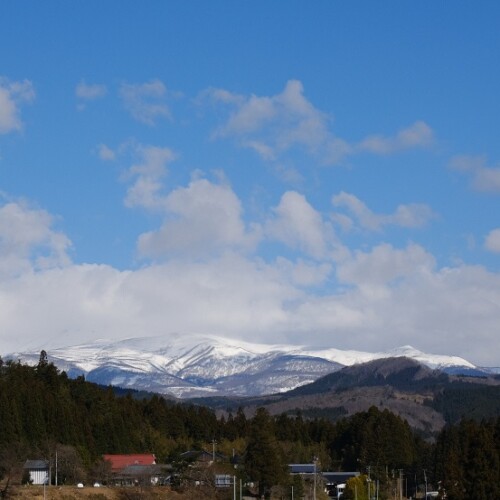 栗駒山の二月の写真