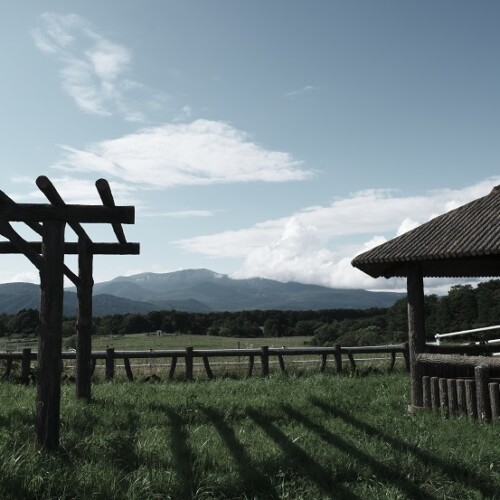 栗駒山の7月の風景写真