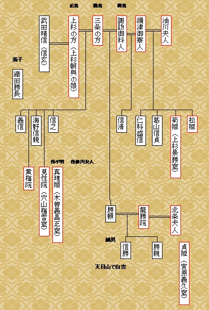 武田信玄の家系図
