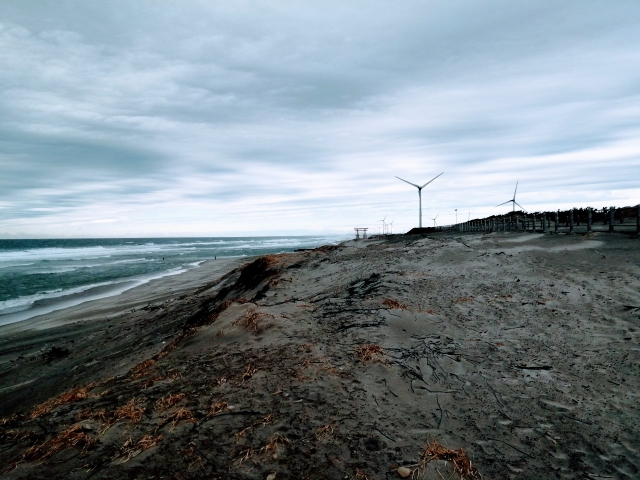 洋上風力発電のイメージ写真