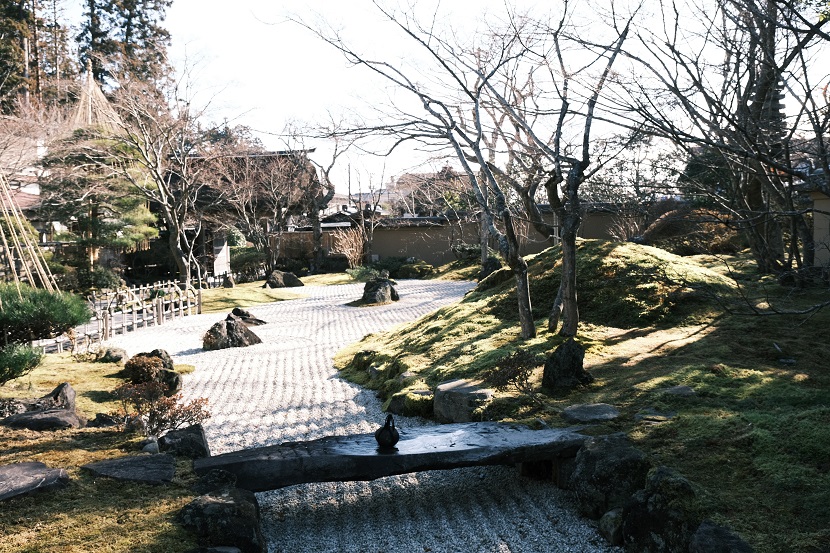 松島円通院の1月の風景写真