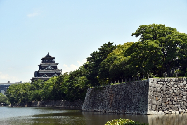 広島城の写真