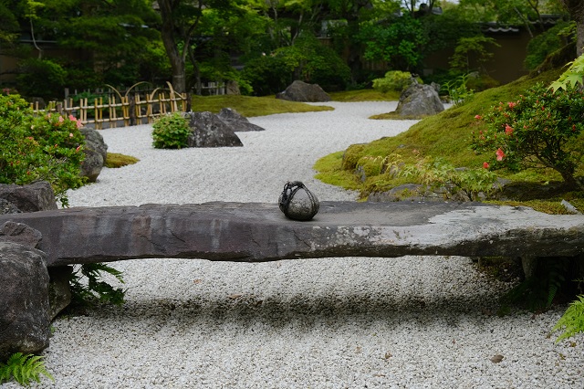 円通院の日本庭園の風景写真
