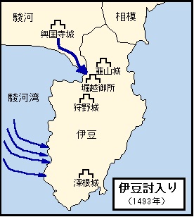 伊豆討ち入りマップ