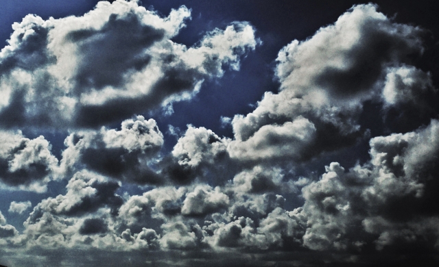 積乱雲の写真