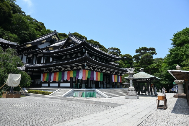 鎌倉の歴史ある風景の写真