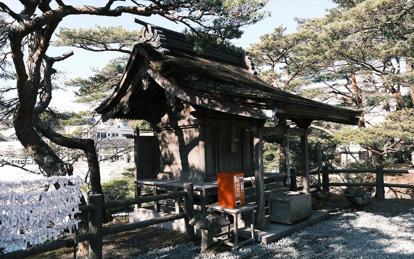 松島五大堂にある神社
