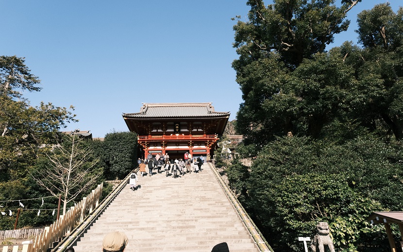 鎌倉鶴が丘八幡宮の風景写真
