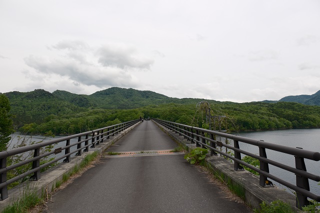 胆沢ダム猿岩橋の写真