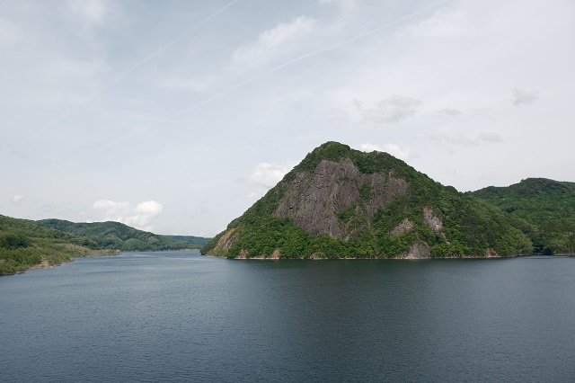 胆沢ダムの風景写真