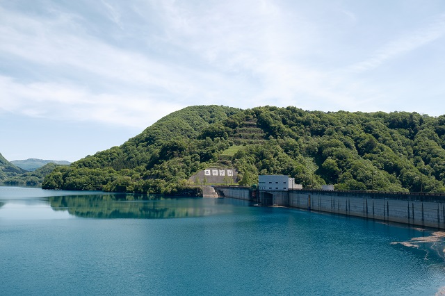 宝仙湖の風景写真
