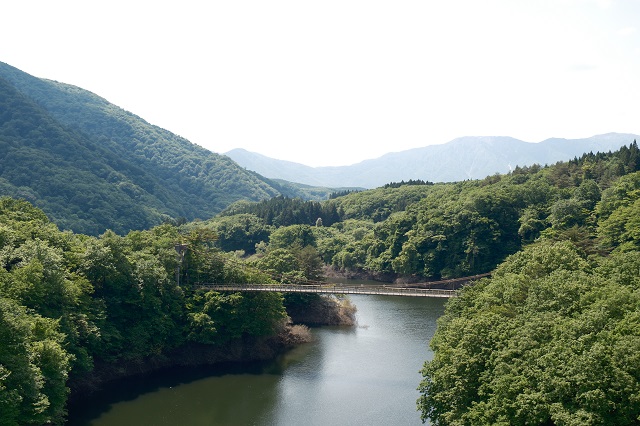 鳴子ダム（荒雄湖）上流の写真