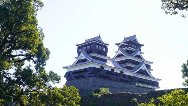熊本城の風景写真