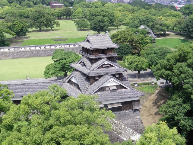 熊本城の風景写真