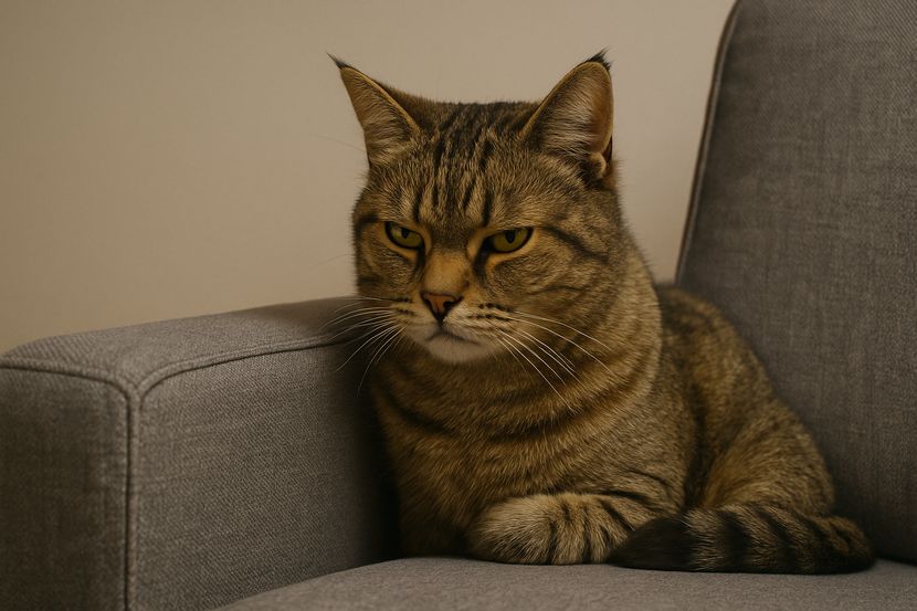 疑っているようで、考えている