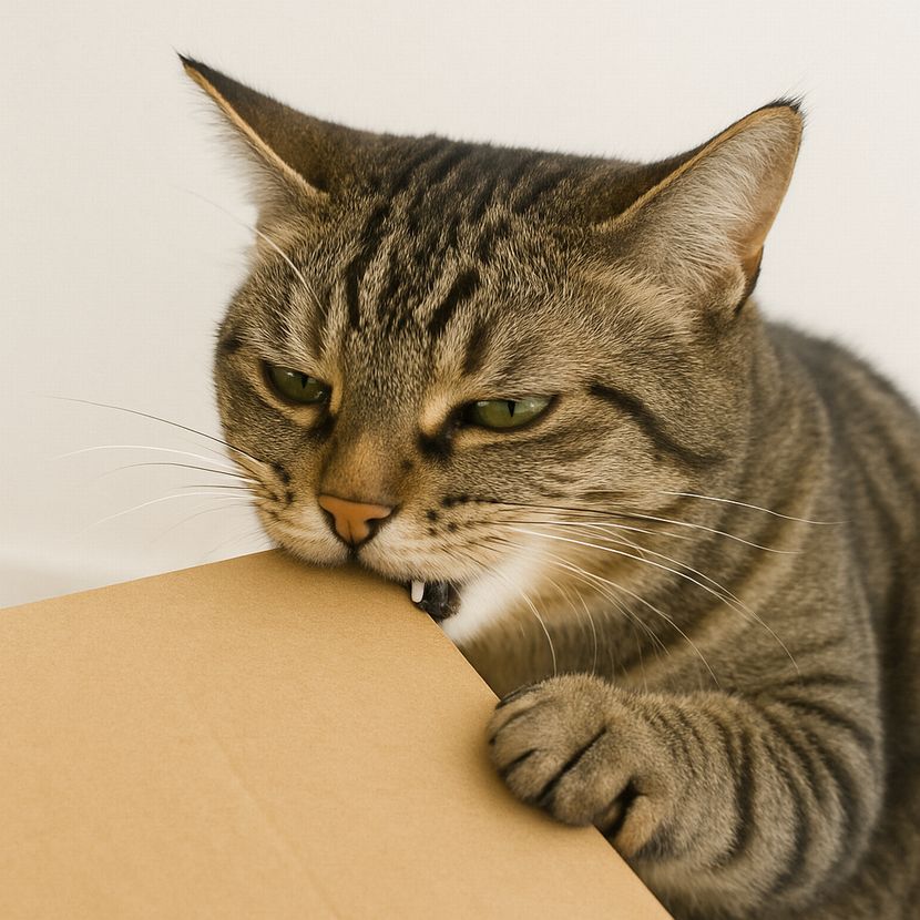 判断を物に預けている態度