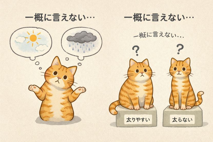 条件が違えば、答えも変わる