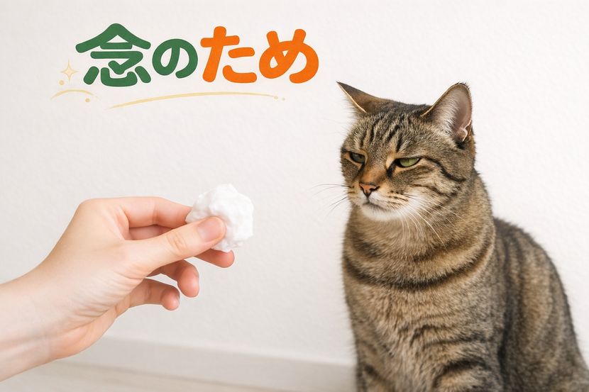 念のため、もう一度確認する