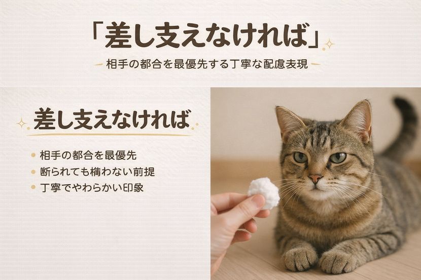 差し支えなければ、少し様子を見ます