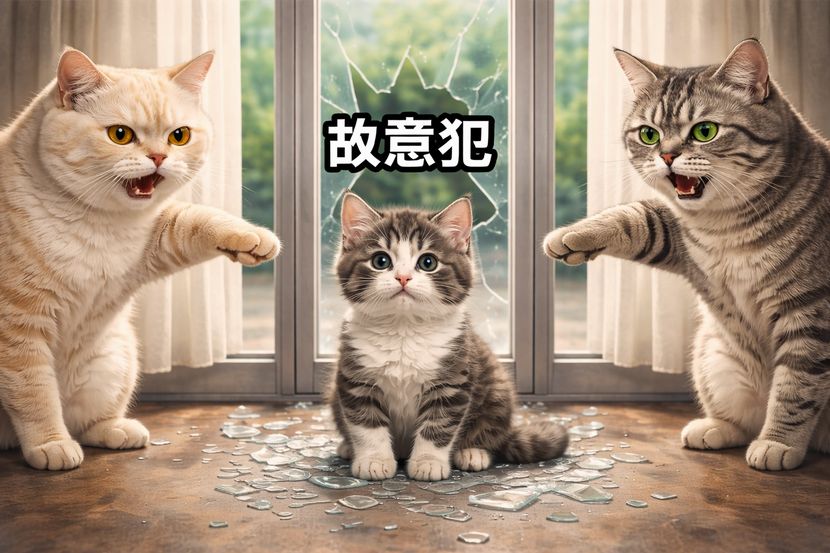 「わざとやった」がポイント