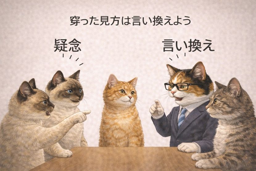 言葉を変えるだけで伝わり方は変わる