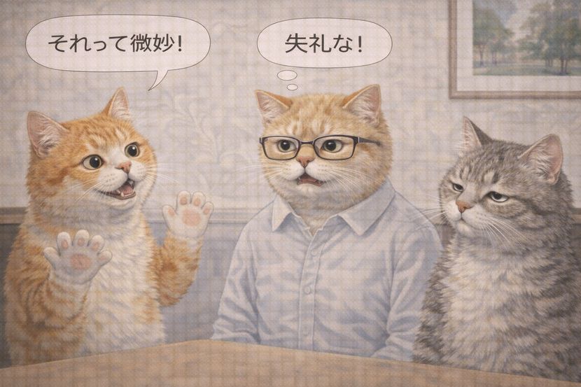 微妙が失礼に聞こえる瞬間
