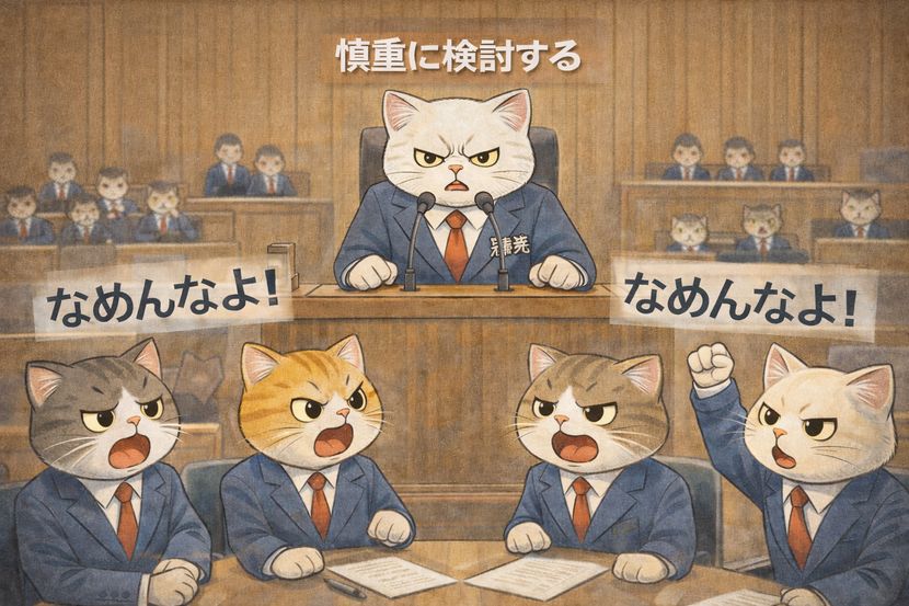 「慎重に検討する」が不信感を生む瞬間