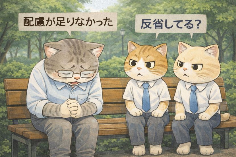 「配慮が足りなかった」で済ませようとする瞬間