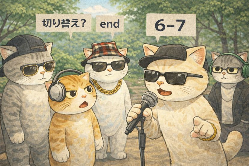 「6−7」で話がかみ合わない瞬間