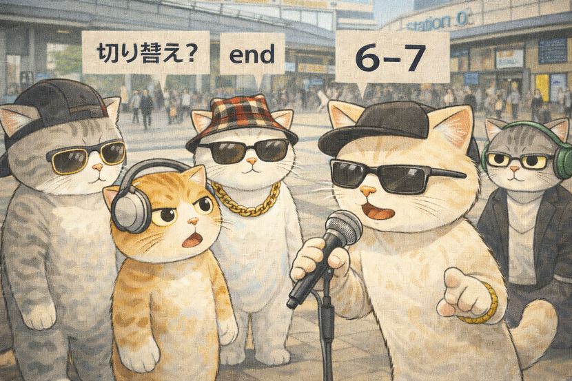 場所が変わっても残る「6−7」の混乱