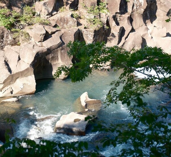 厳美渓の五月の写真