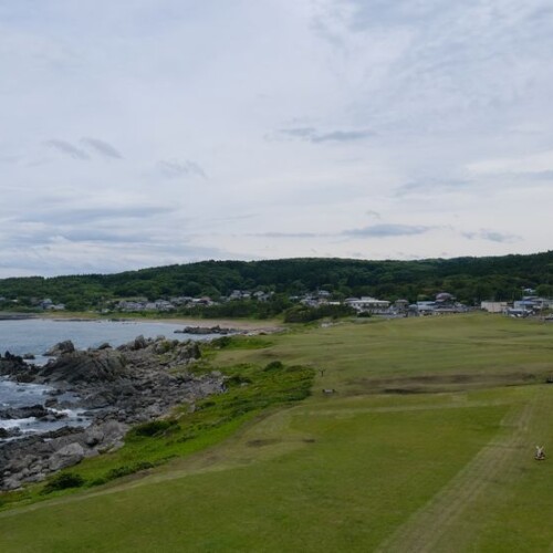 八戸種差海岸の風景