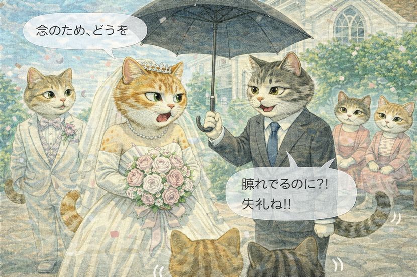 場にそぐわない「念のため」が空気を壊す瞬間