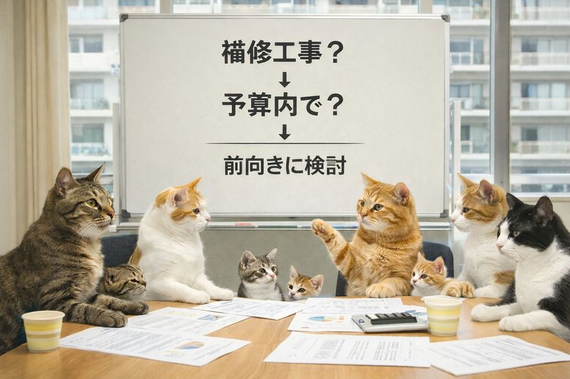 前向きに検討で着地する大規模ねこ会議