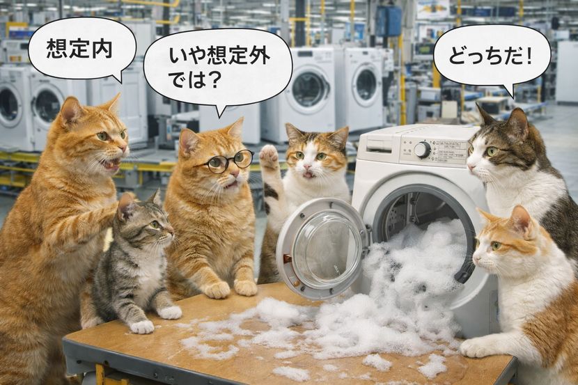 想定内の一言が現場を混乱させる瞬間