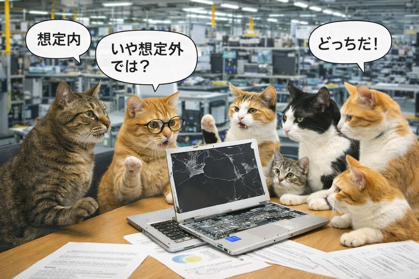 想定内か想定外かで食い違う現場会議