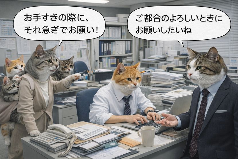 配慮のつもりが重なって現場が混乱する瞬間