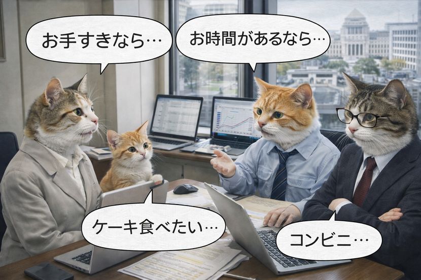 それぞれ違う「お時間があるなら」