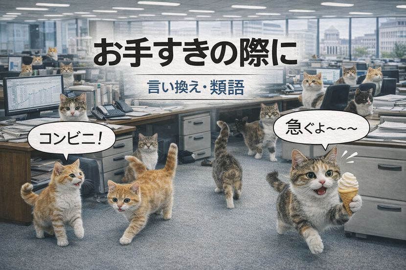 言い換えと類語が飛び交う職場
