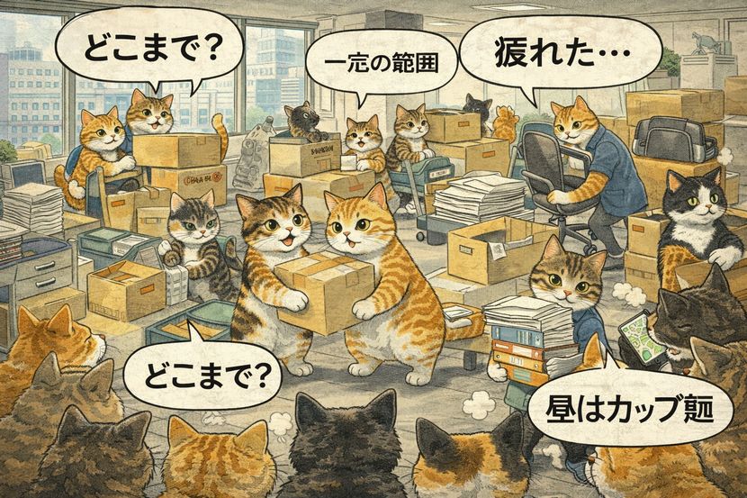 一定の範囲って、どこまで?