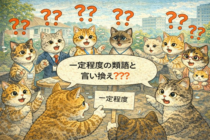 外でも続く言い換え論争