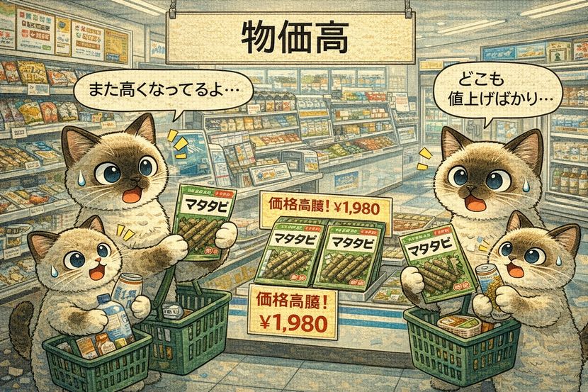 コンビニでも止まらない値上げ