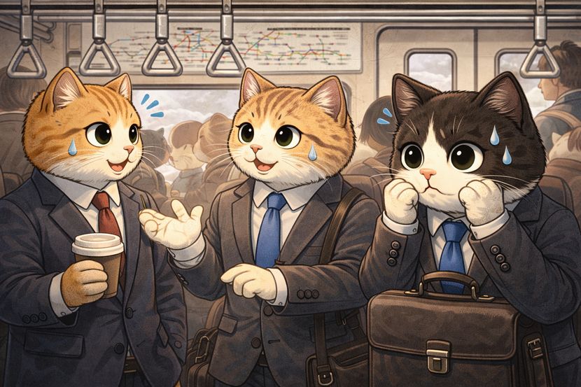 通勤電車で聞いた「役不足」