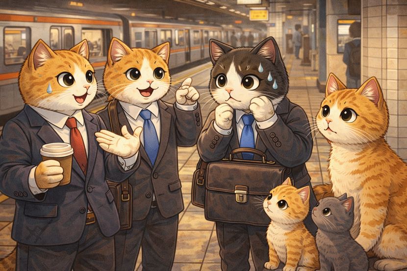 地下鉄で交差する役不足談義