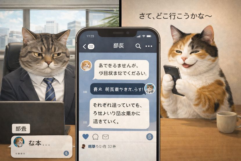 画面越しの温度差