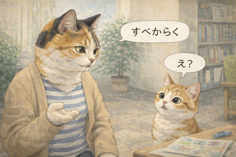 「すべからく」って何だろう──親子の間に残る一瞬