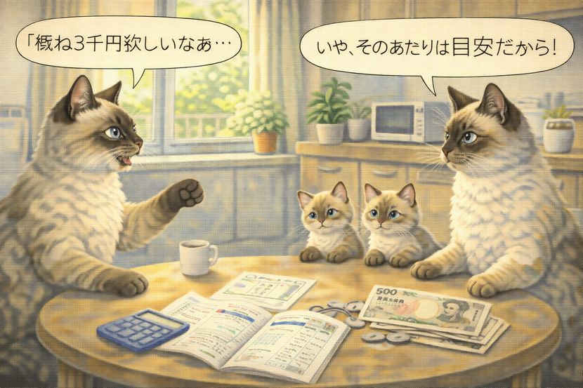 家計会議で分かる言葉の差