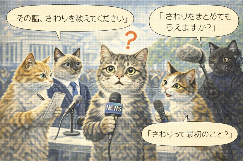 報道の現場で戸惑う「さわり」