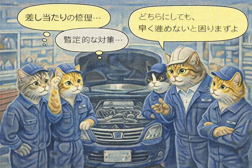車を前に分かれる判断基準