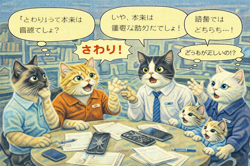 「さわり」を正誤で決めきれない理由